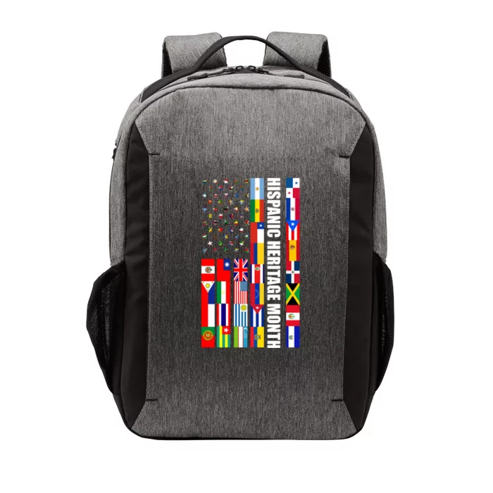 Hispanic Heritage Month Countries United Flag Vector Backpack