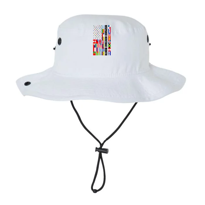 Hispanic Heritage Month Countries United Flag Legacy Cool Fit Booney Bucket Hat