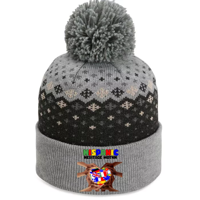 Hispanic Heritage Month Stand Together The Baniff Cuffed Pom Beanie