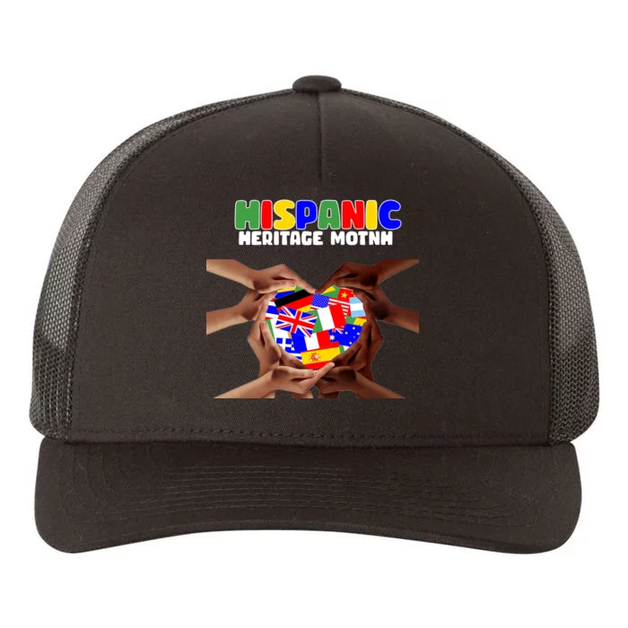 Hispanic Heritage Month Stand Together Yupoong Adult 5-Panel Trucker Hat