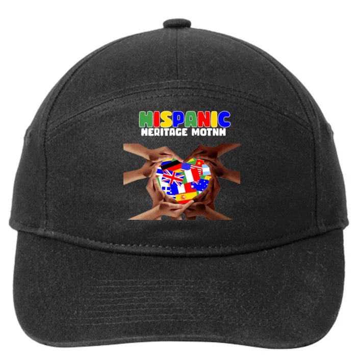 Hispanic Heritage Month Stand Together 7-Panel Snapback Hat