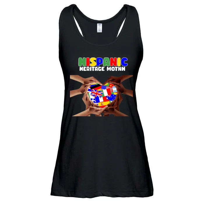 Hispanic Heritage Month Stand Together Ladies Essential Flowy Tank