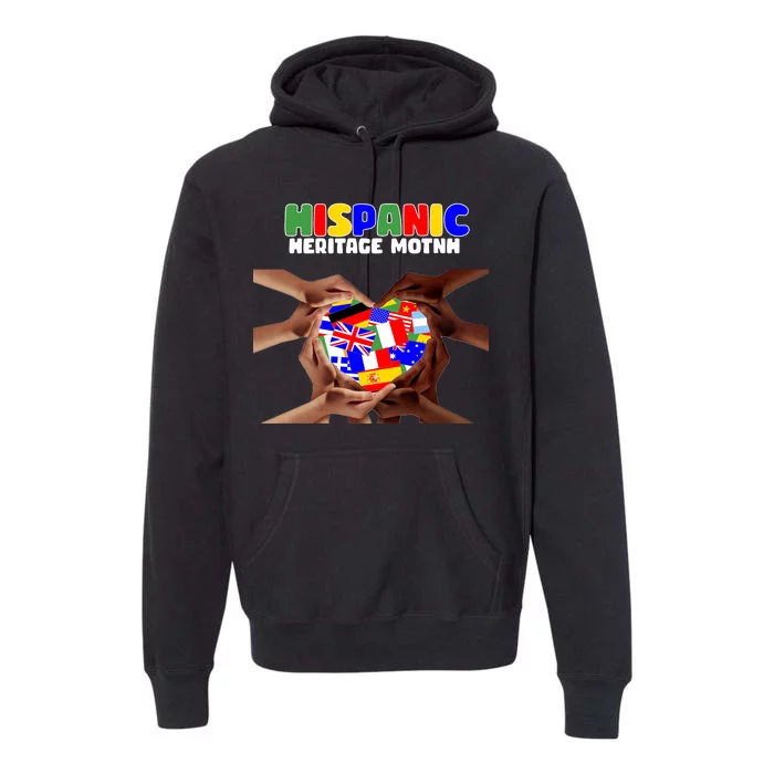 Hispanic Heritage Month Stand Together Premium Hoodie