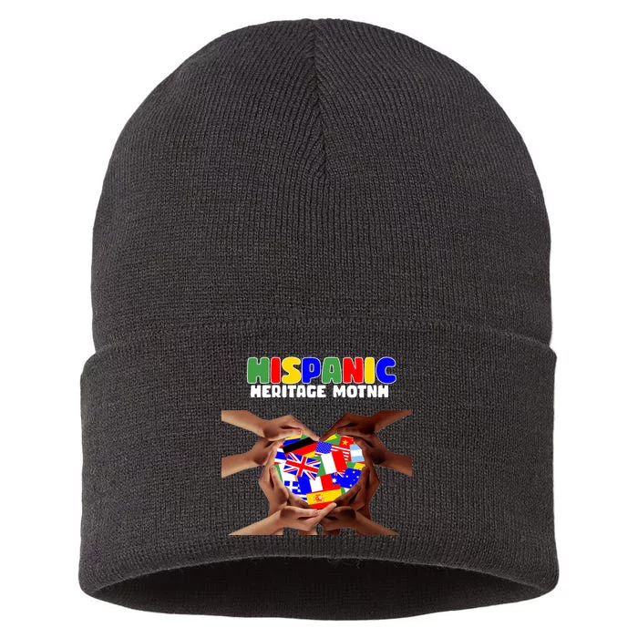 Hispanic Heritage Month Stand Together Sustainable Knit Beanie