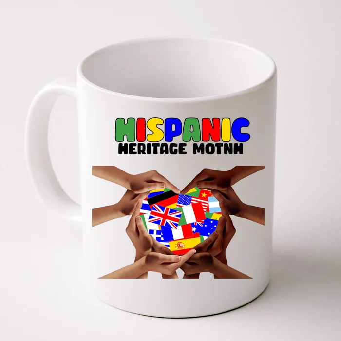 Hispanic Heritage Month Stand Together Front & Back Coffee Mug