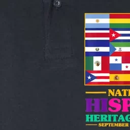 Hispanic Heritage Month Mes De La Herencia Softstyle Adult Sport Polo