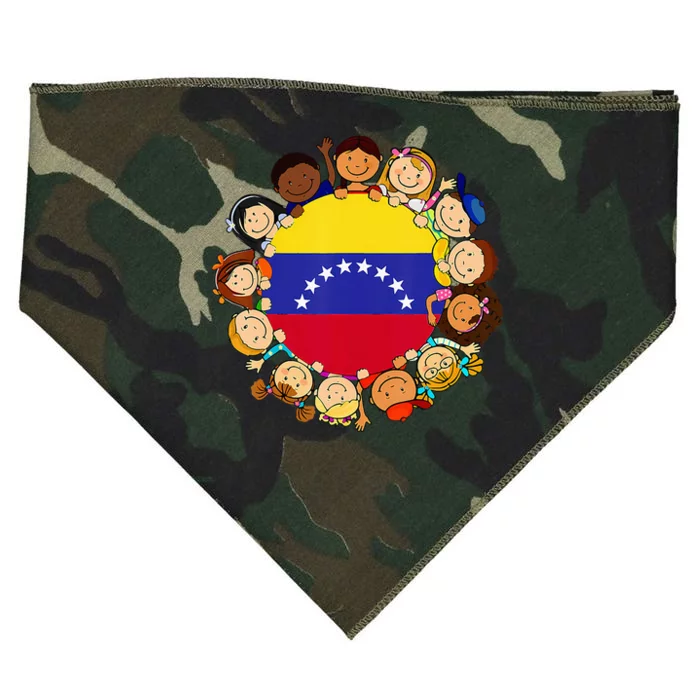 Hispanic Heritage Month Venezuela Venezuelan Flag USA-Made Doggie Bandana