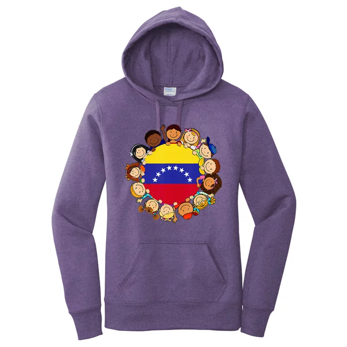 Hispanic Heritage Month Venezuela Venezuelan Flag Women's Pullover Hoodie