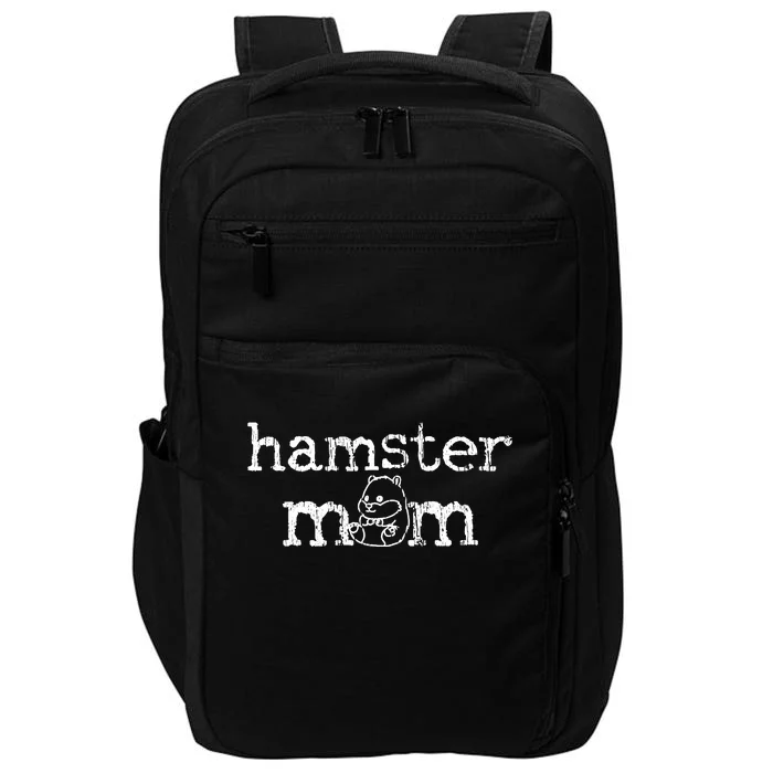 Hamster Hammy Mom Gift Mothers Day Vintage Impact Tech Backpack