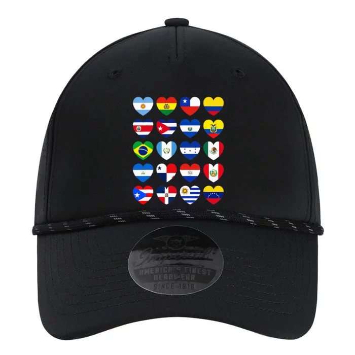 Hispanic Heritage Month Latino All Countries Heart Flags Performance The Dyno Cap