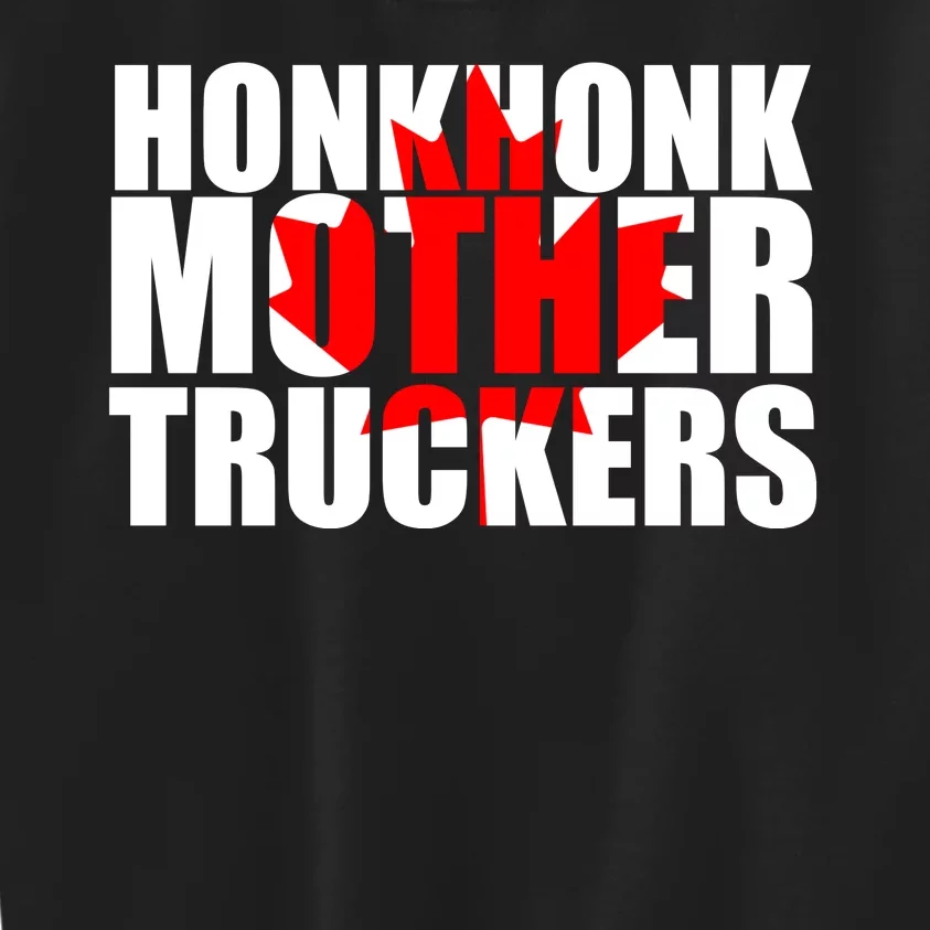 Honk Honk Mother Truckers Kids Sweatshirt