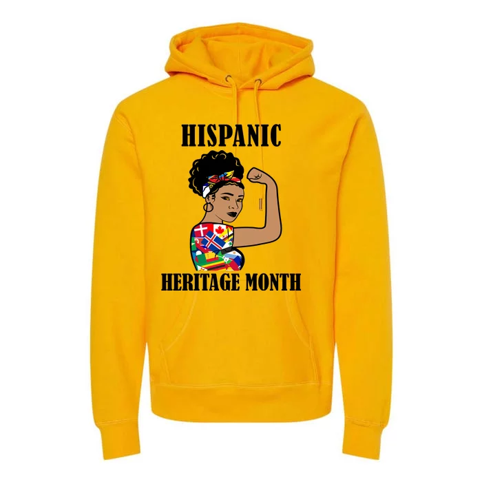 Hispanic Heritage Month Strong Premium Hoodie