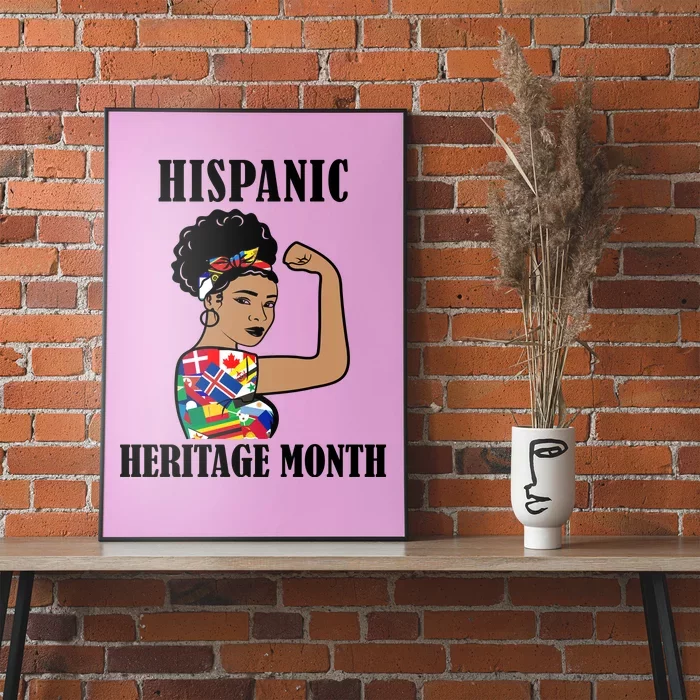 Hispanic Heritage Month Strong Poster