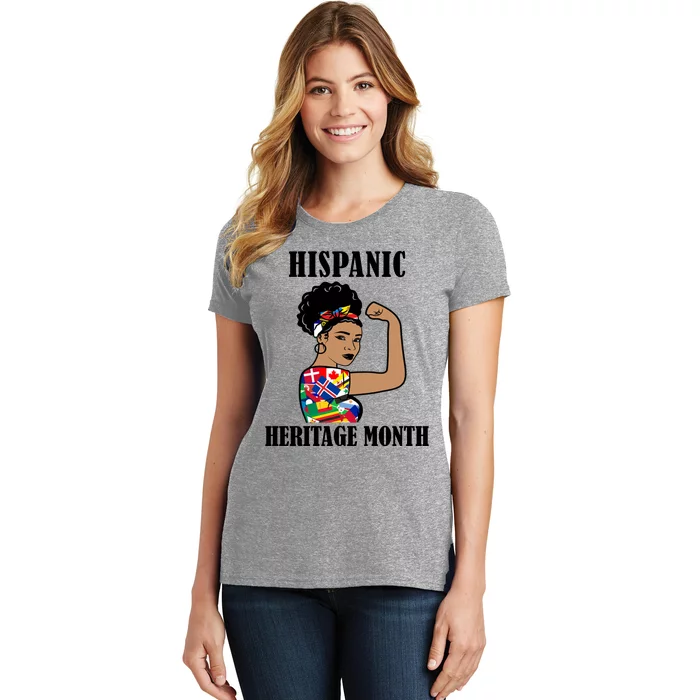 Hispanic Heritage Month Strong Women's T-Shirt