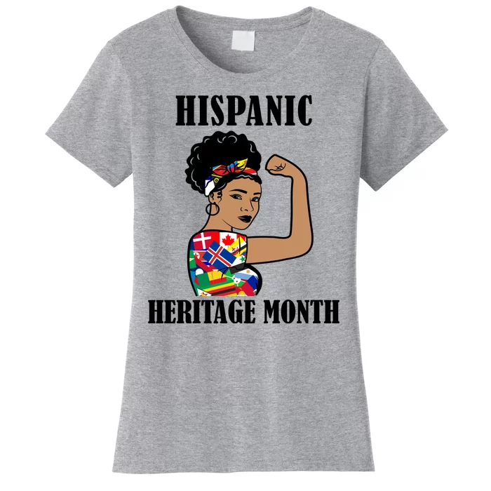 Hispanic Heritage Month Strong Women's T-Shirt