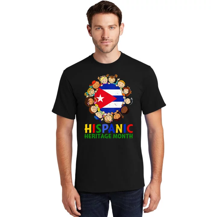 Hispanic Heritage Month Cuba Tall T-Shirt