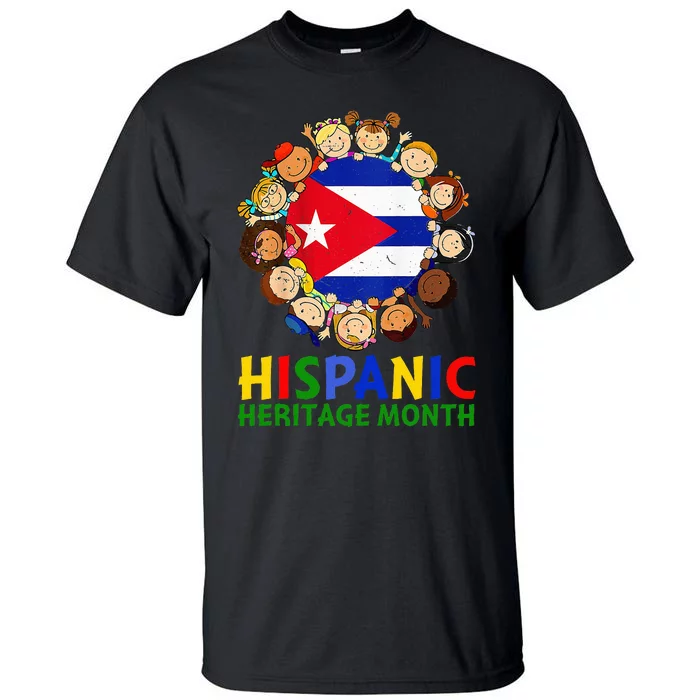 Hispanic Heritage Month Cuba Tall T-Shirt