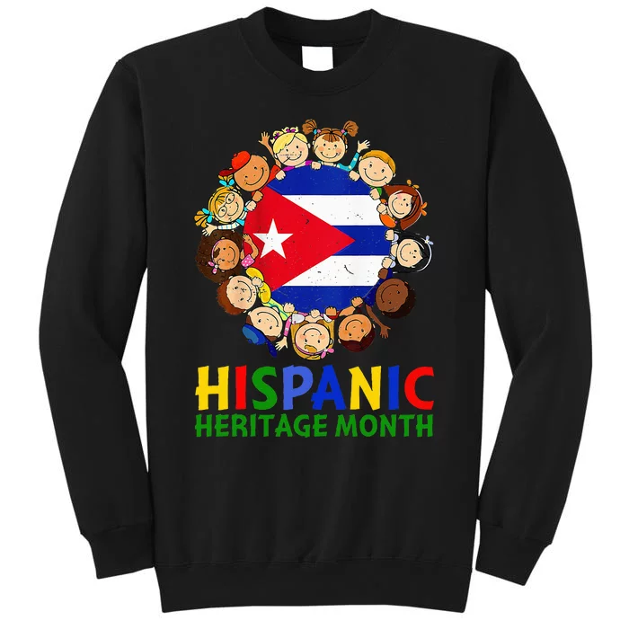 Hispanic Heritage Month Cuba Tall Sweatshirt