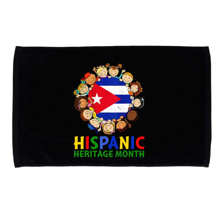 Hispanic Heritage Month Cuba Microfiber Hand Towel