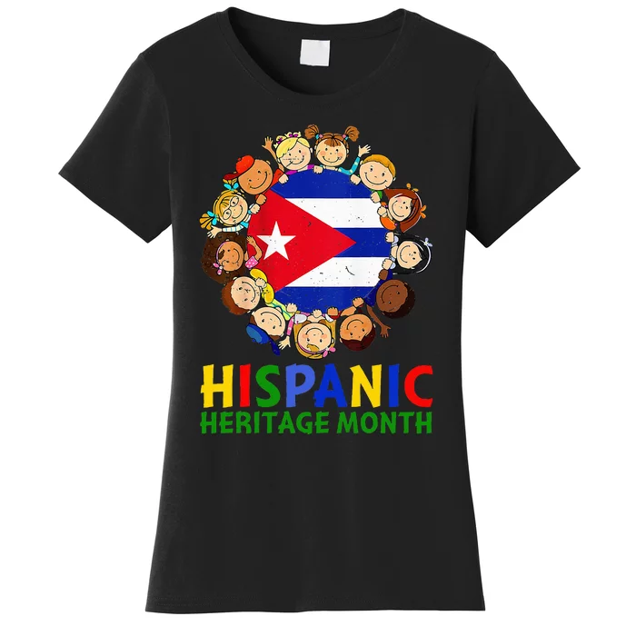 Hispanic Heritage Month Cuba Women's T-Shirt