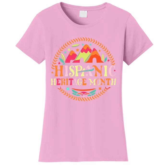 Hispanic Heritage Month Mes De La Herencia Hispana Women's T-Shirt