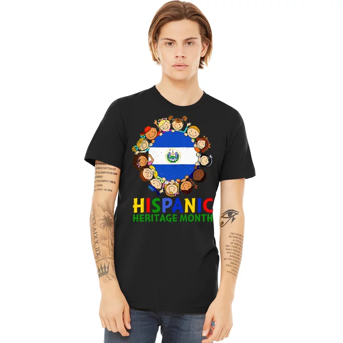 Hispanic Heritage Month El Salvador Premium T-Shirt