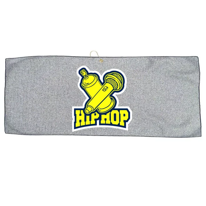 Hip Hop Microphone Large Microfiber Waffle Golf Towel