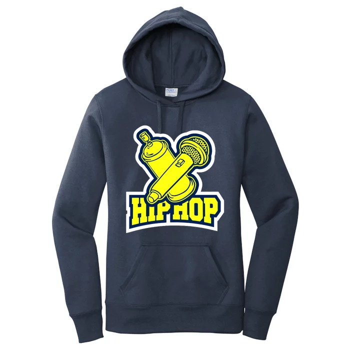 Hip Hop Microphone Women's Pullover Hoodie