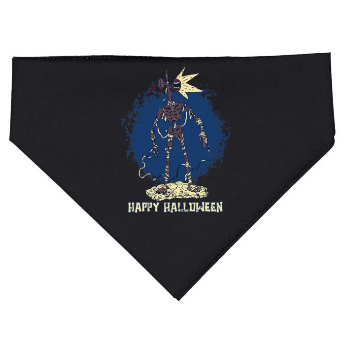 Happy Halloween Mummy Siren Head Costume For Kids Birthday USA-Made Doggie Bandana