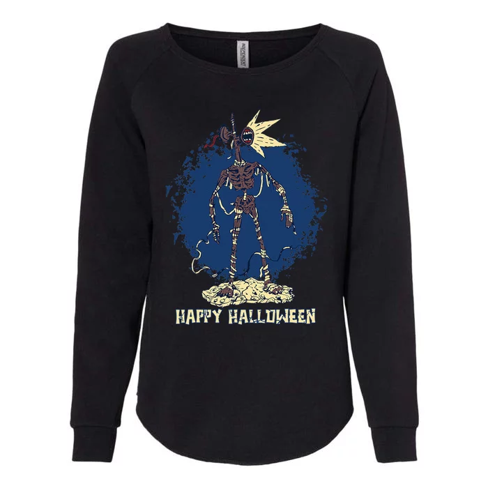 Happy Halloween Mummy Siren Head Costume For Kids Birthday Womens California Wash Sweatshirt