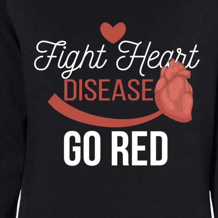 Heart Health Month Great Gift Go Red Great Gift Heart Disease Awareness Gift Womens California Wash Sweatshirt