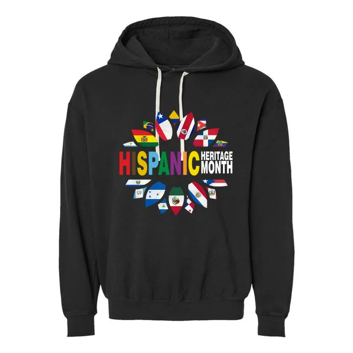 Hispanic Heritage Month Garment-Dyed Fleece Hoodie