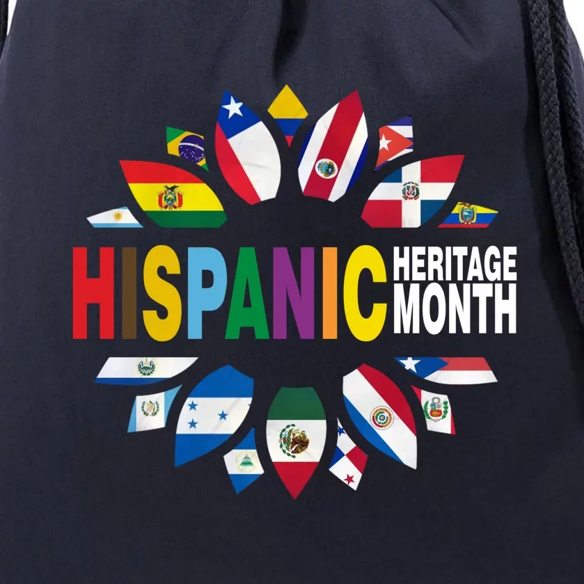 Hispanic Heritage Month Drawstring Bag