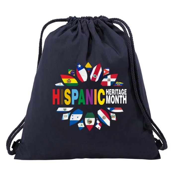 Hispanic Heritage Month Drawstring Bag