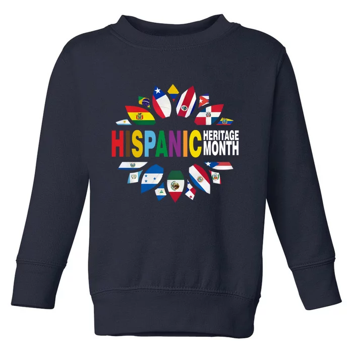 Hispanic Heritage Month Toddler Sweatshirt