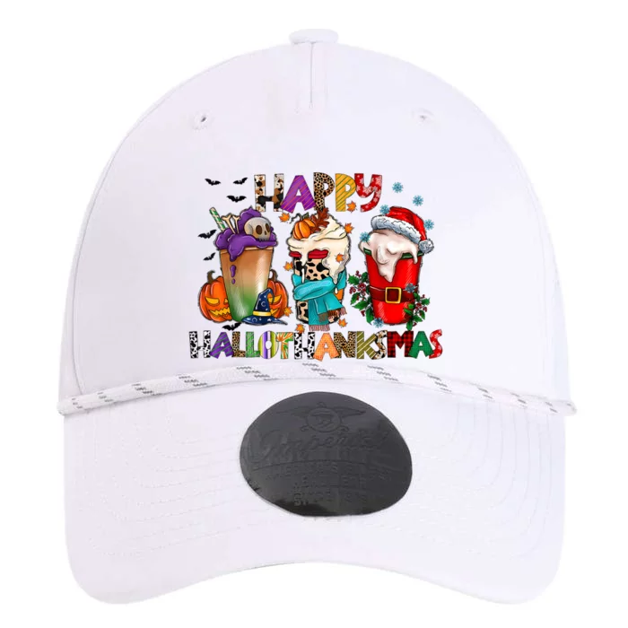 Happy Hallothanksmas Merry Christmas Thanksgiving Halloween Performance The Dyno Cap