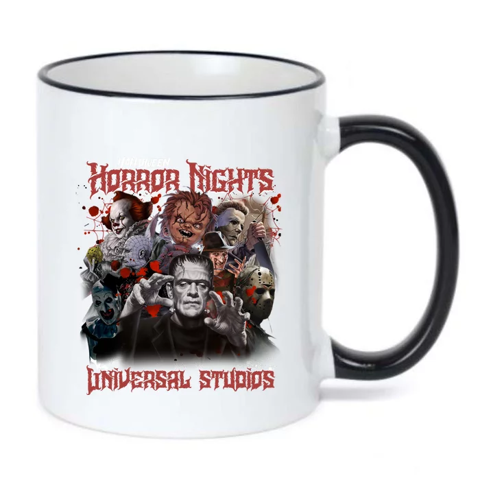 Halloween Horror Nights Universal Horror Characters Halloween Myers Black Color Changing Mug