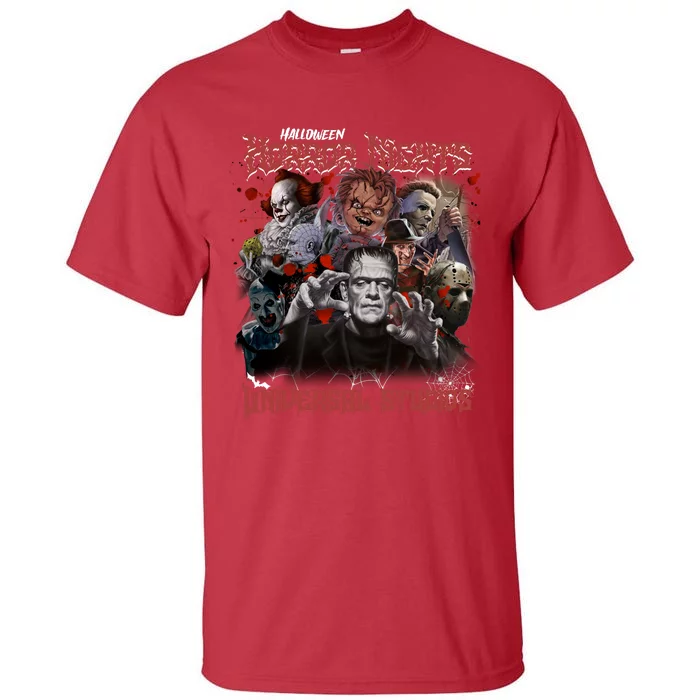 Halloween Horror Nights Universal Horror Characters Halloween Myers Tall T-Shirt