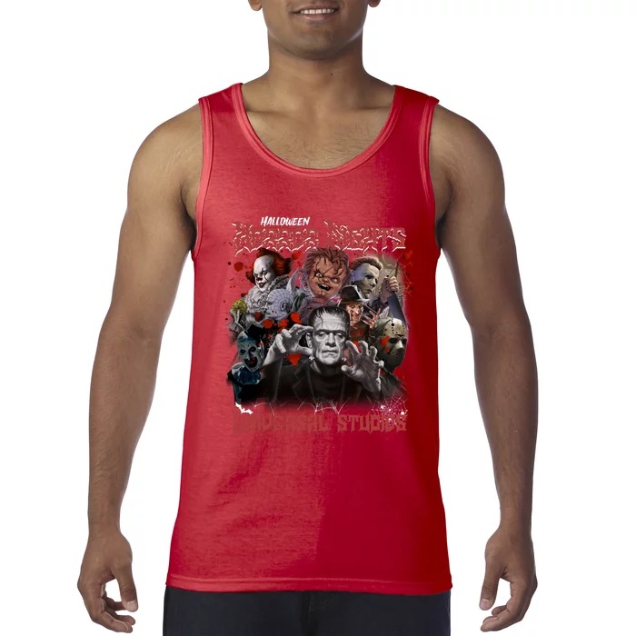 Halloween Horror Nights Universal Horror Characters Halloween Myers Tank Top