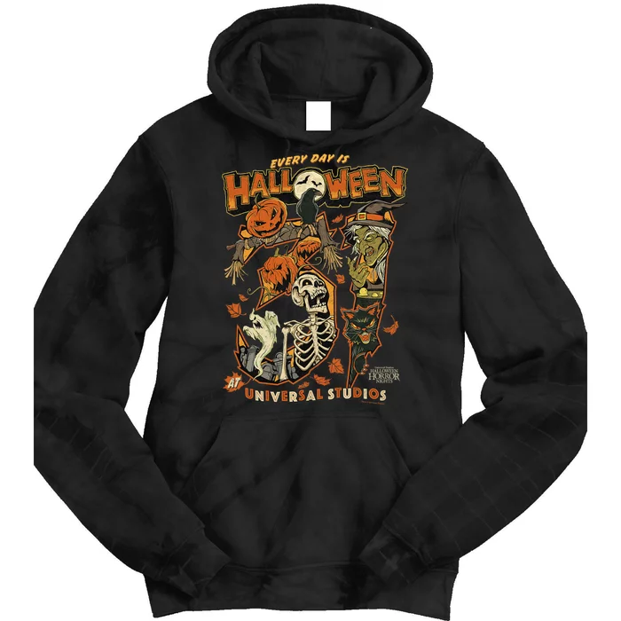 Halloween Horror Nights Hhn Every Day Is Halloween Tie Dye Hoodie