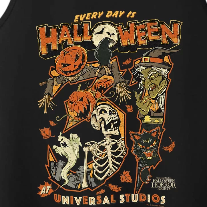 Halloween Horror Nights HHN Every Day Is Halloween Premium Performance Tank