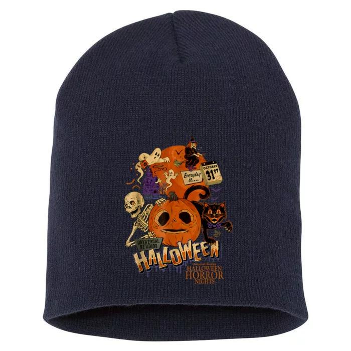 Halloween Horror Nights HHN Lil Boo Short Acrylic Beanie