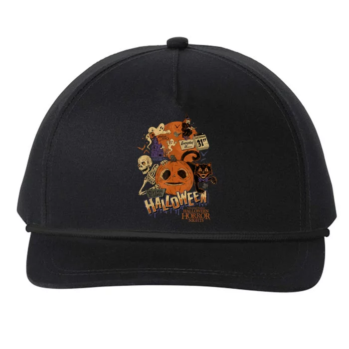 Halloween Horror Nights HHN Lil Boo Snapback Five-Panel Rope Hat