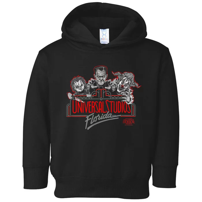 Halloween Horror Nights HHN Florida Marquee Toddler Hoodie