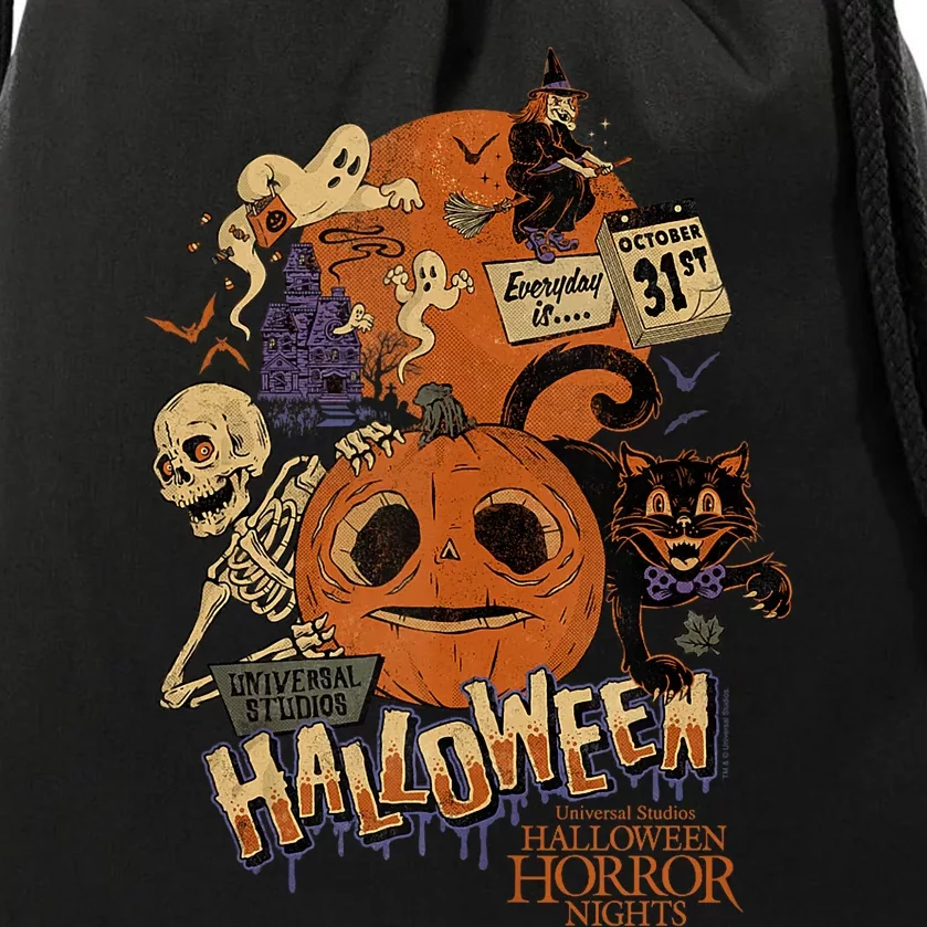 Halloween Horror Nights HHN Lil Boo Drawstring Bag