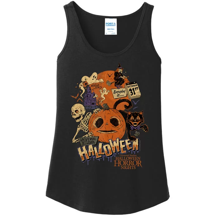 Halloween Horror Nights HHN Lil Boo Ladies Essential Tank