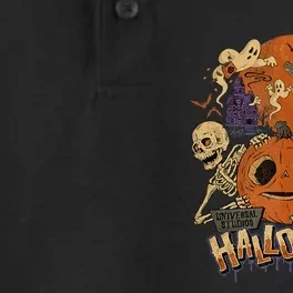 Halloween Horror Nights HHN Lil Boo Dry Zone Grid Performance Polo