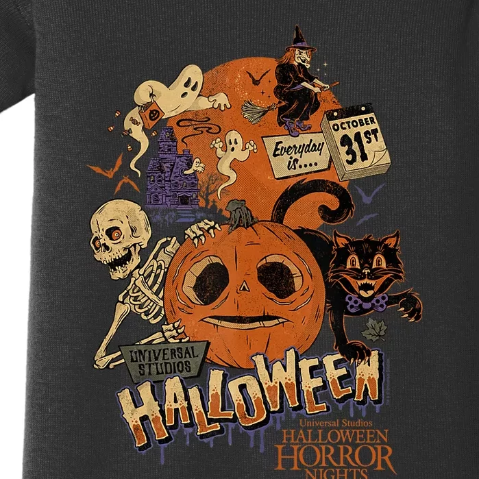 Halloween Horror Nights HHN Lil Boo Baby Bodysuit