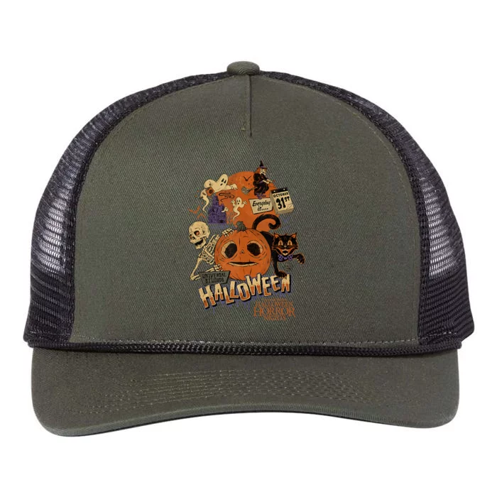 Halloween Horror Nights HHN Lil Boo Retro Rope Trucker Hat Cap