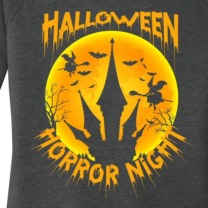 Halloween Horror Night Women's Perfect Tri Tunic Long Sleeve Shirt